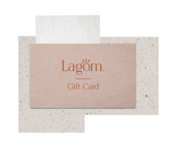 Creative art: Lagom Gift Card