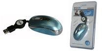 Rock mini optical mouse - blue - mouse and keyboard - peripherals