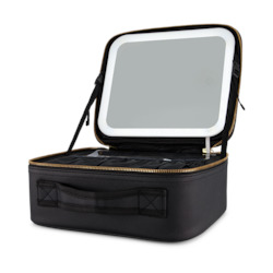 Cosmetic wholesaling: Small Makeup LED Light Mirror Case (Empty)