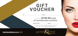 Cosmetic wholesaling: $100 Gift Voucher