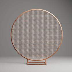Event, recreational or promotional, management: Round Gold Mesh 1.9m