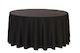 Black Round Tablecloth 3m