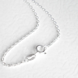 Allied health: Sterling silver chain 45 cm