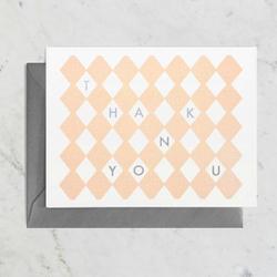 the Stationery Obsessed: Garance dore thank you blush card