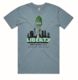 Liberty Hop Torch T-Shirt - Slate Blue