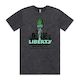 Liberty Hop Torch T-Shirt - Stonewash Black
