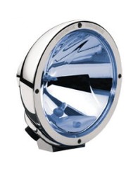 Hella Chrome Spread Beam Driving Lamp With Blue Lens - 12 Volt