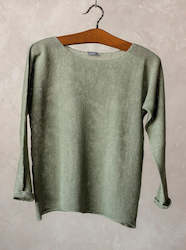 Womens Linen Shirts: Kimono Sweater Knitted Linen