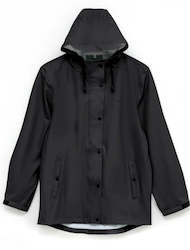 Woman: Adult Rain Jacket Black