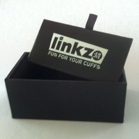 Single cufflinks box