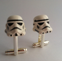 Internet only: Stormtrooper cufflinks