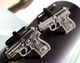 Steam punk gun cufflinks