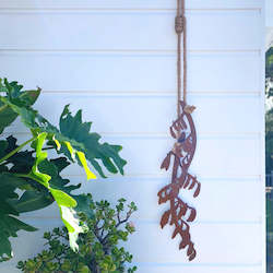 Hanging Flax (corten)