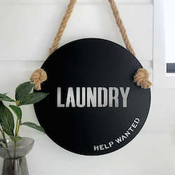 Laundry, help wanted