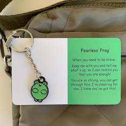 Donate a Fearless Frog Keyring