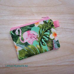 Coin/Card purse - Flamingo Pink