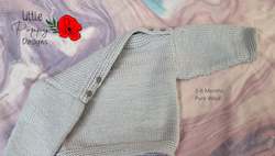 Clothing: Pure Wool Jumper (3-6months)