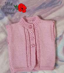 Clothing: Knitted Vests (3-6Months)