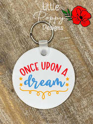 Once upon a Dream Key Ring