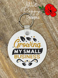 Growing my Small Business Key Ring