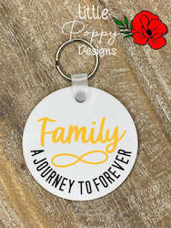 Clothing: Family A Journey to Forever Key Ring