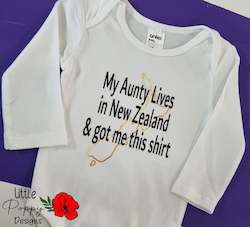 Clothing: My Aunty lives in New Zealand & got me this shirt