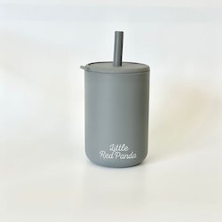 Silicone Sip Cup - Grey