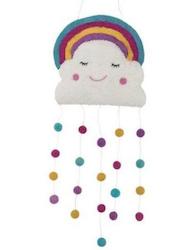 Frontpage: Pashom: Cloud & Rainbow Wall Hanging/Mobile