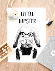Frontpage: 'Little Hipster' Art Print
