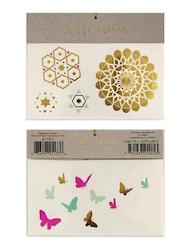 Best Sellers: Butterflies & Patterns Meri Meri Temporary Tattoos