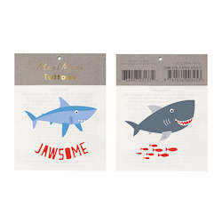Best Sellers: "Jawesome" Shark Meri Meri Temporary Tattoos