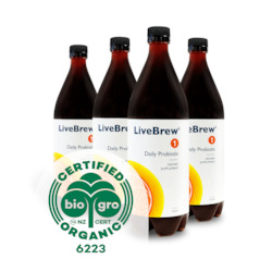 Frontpage: LiveBrew - 4 Pack - 40 day supply