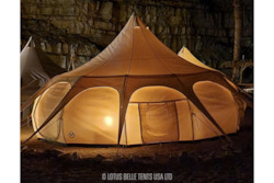 Camping equipment: 20ft Outback Deluxe Tent