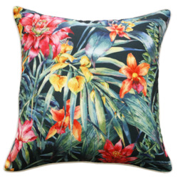 Furniture: Decor Cushion â Jungle Flowers