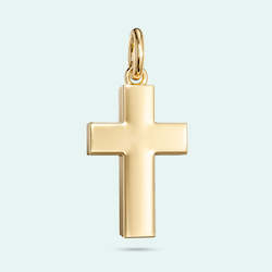 Jewellery manufacturing: Love Note | Keepsake Charm - The Cross