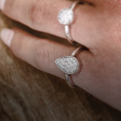 Jewellery manufacturing: Ashes Ring - The Full Love Drop