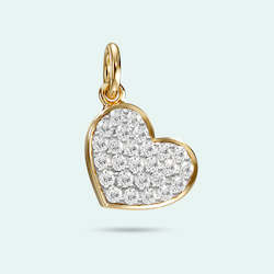 Jewellery manufacturing: Ashes Charm - The Full Heart