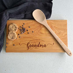 Gifts: Everything Tastes Better Chopping Board