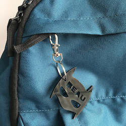 Keyrings And Bag Tags: Superhero Bag Tag