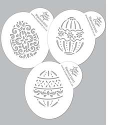 Stencils And Cutters: Easter Cookie Decorating Collection 1