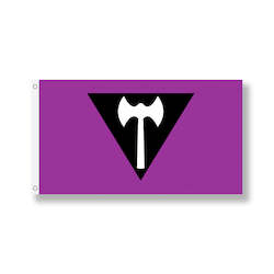Lesbian Labrys Flag