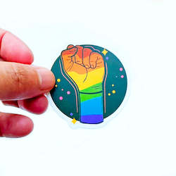 Stickers: Rainbow Hands and Face Sticker