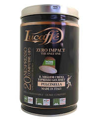 Coffee 1: 20 MRExclusive100% Arabica compostable Capsules Nespresso machine compatible $19.80