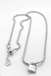 L + L Necklace - 925 Sterling Silver