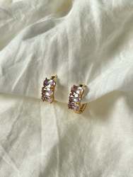 Evie Earrings - 14K Yellow gold vermeil