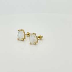 Moon Jewels Collection: Theia Earrings 14K Yellow gold vermeil