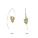 Lorelai | Sterling Silver Citrine Hook Earrings