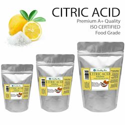 Health food wholesaling: Citric Acid Food Grade Preservative Anhydrous Powder ISO Certified Resealable