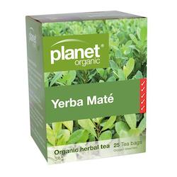 Health food wholesaling: Yerba Mate Organic Tea 25pk