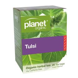 Health food wholesaling: Tulsi Organic Tea 25pk